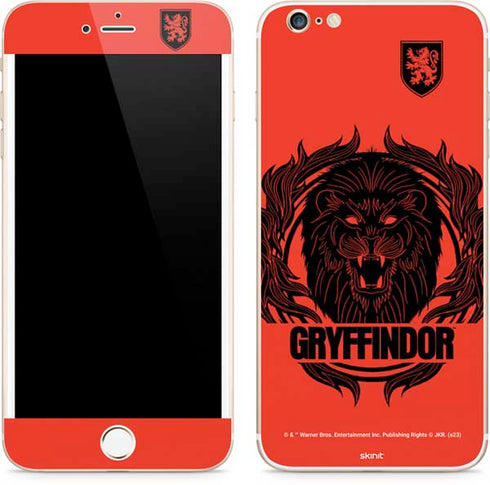 Wizarding Worlds Harry Potter Gryffindor Illustration iPhone 6/6s Plus Skin