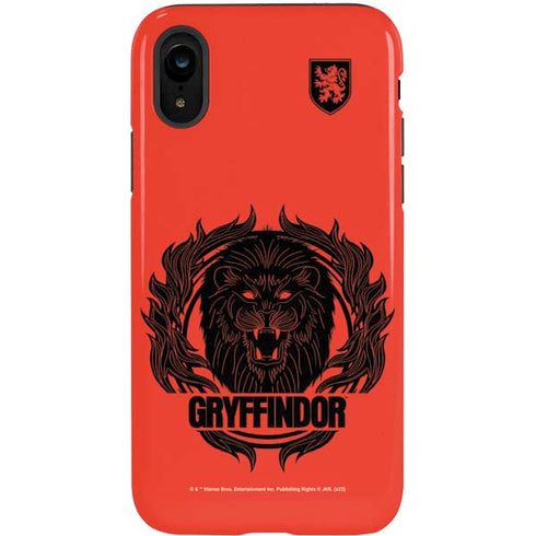 Wizarding Worlds Harry Potter Gryffindor Illustration iPhone XR Pro Case