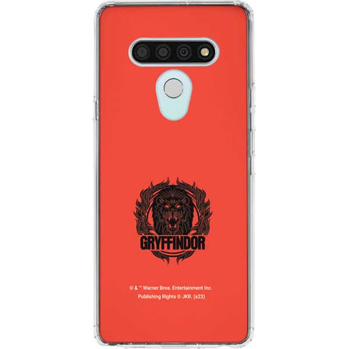Wizarding Worlds Harry Potter Gryffindor Illustration LG Stylo 6 Clear Case