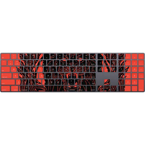 Wizarding Worlds Harry Potter Gryffindor Illustration Magic Keyboard with Numeric Keypad Skin