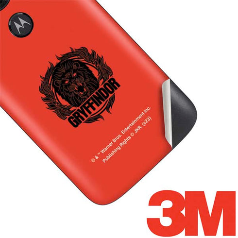 Wizarding Worlds Harry Potter Gryffindor Illustration Moto E5 Play Skin