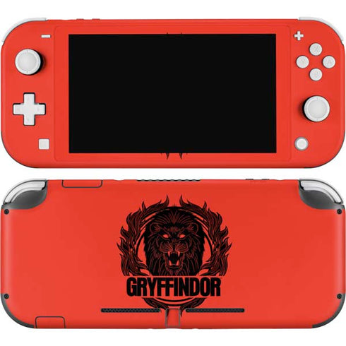 Wizarding Worlds Harry Potter Gryffindor Illustration Nintendo Switch Lite Skin