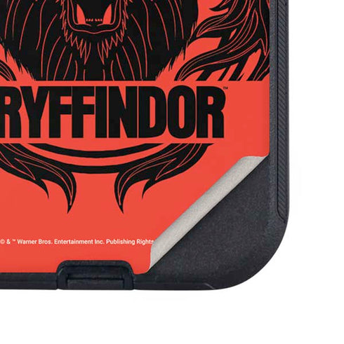 Wizarding Worlds Harry Potter Gryffindor Illustration Otterbox Defender iPhone Skin