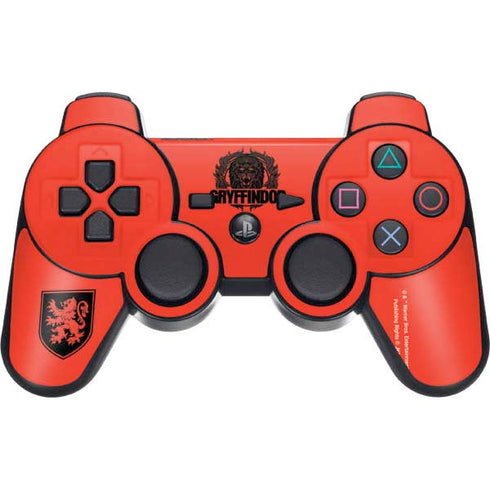 Wizarding Worlds Harry Potter Gryffindor Illustration PS3 Dual Shock wireless controller Skin
