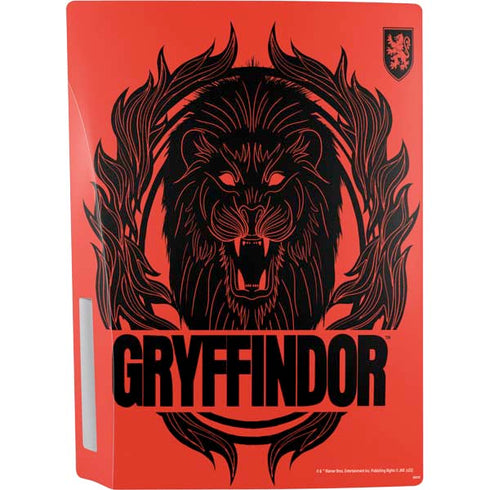 Wizarding Worlds Harry Potter Gryffindor Illustration PS5 Console Skin