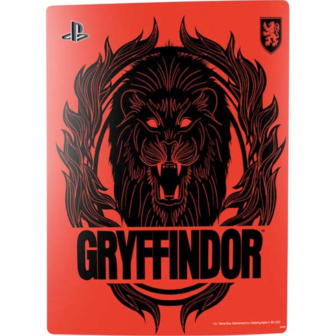 Wizarding Worlds Harry Potter Gryffindor Illustration PS5 Digital Edition Console Skin