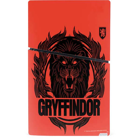 Wizarding Worlds Harry Potter Gryffindor Illustration PS5 Slim Digital Edition Console Skin