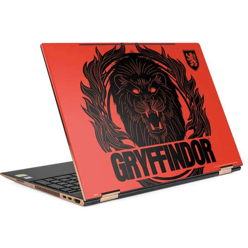 Wizarding Worlds Harry Potter Gryffindor Illustration HP Spectre Skin