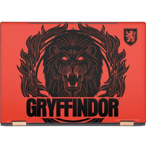 Wizarding Worlds Harry Potter Gryffindor Illustration HP Spectre Skin