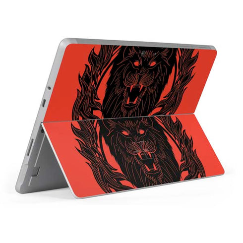Wizarding Worlds Harry Potter Gryffindor Illustration Surface Go Skin