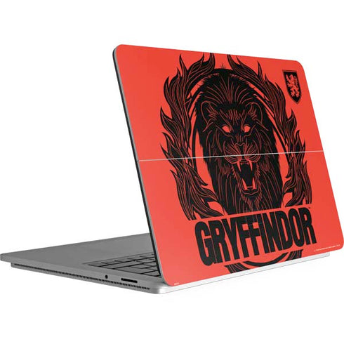 Wizarding Worlds Harry Potter Gryffindor Illustration Surface Laptop Studio Skin