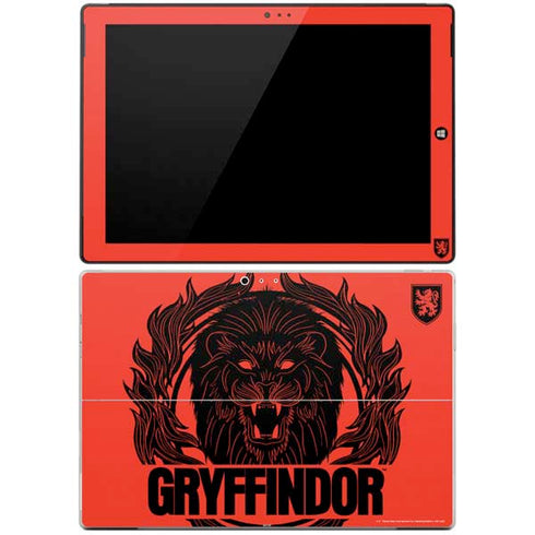 Wizarding Worlds Harry Potter Gryffindor Illustration Surface Pro 3 Skin