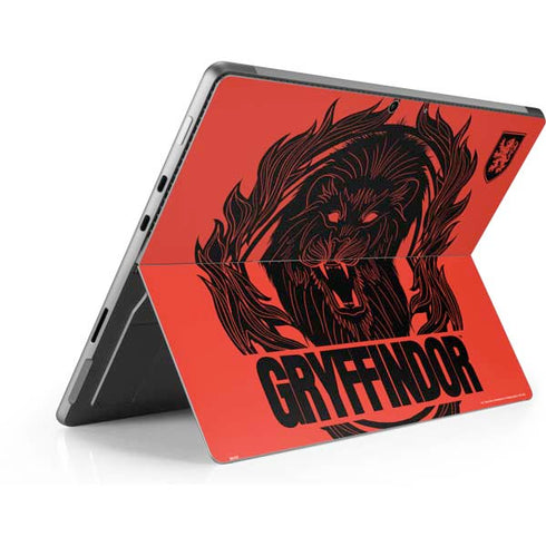 Wizarding Worlds Harry Potter Gryffindor Illustration Surface Pro 9 Skin