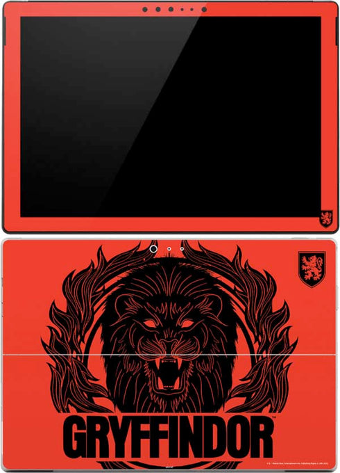 Wizarding Worlds Harry Potter Gryffindor Illustration Surface Pro (2017) Skin