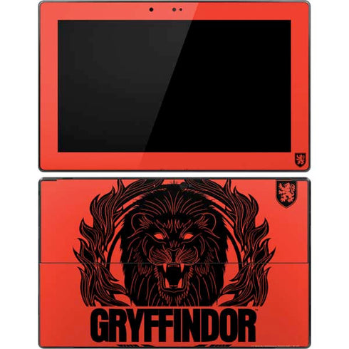 Wizarding Worlds Harry Potter Gryffindor Illustration Surface Pro Tablet Skin