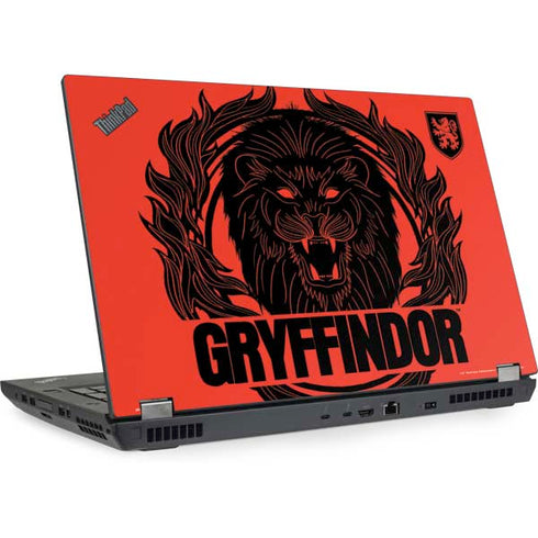 Wizarding Worlds Harry Potter Gryffindor Illustration Lenovo ThinkPad Skin