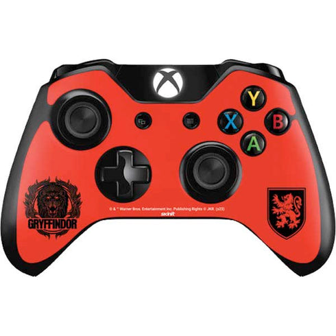 Wizarding Worlds Harry Potter Gryffindor Illustration Xbox One Controller Skin