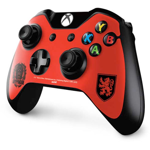 Wizarding Worlds Harry Potter Gryffindor Illustration Xbox One Controller Skin