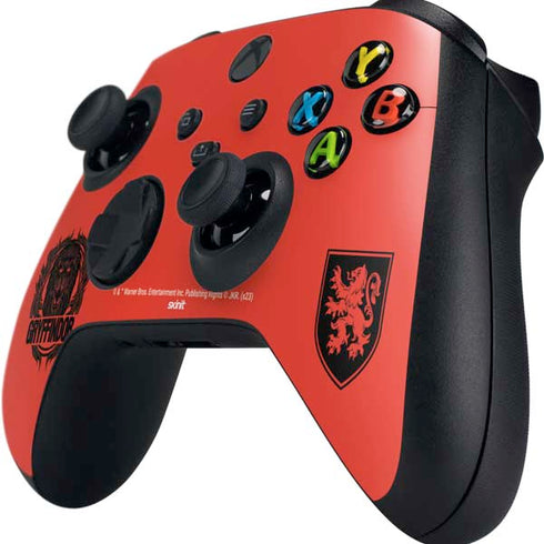 Wizarding Worlds Harry Potter Gryffindor Illustration Xbox Series X Controller Skin