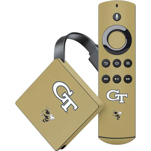 Georgia Institute of Technology GT with Mascot Amazon Fire TV Skin