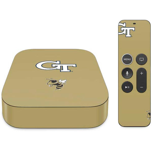 Georgia Institute of Technology GT with Mascot Apple TV Skin
