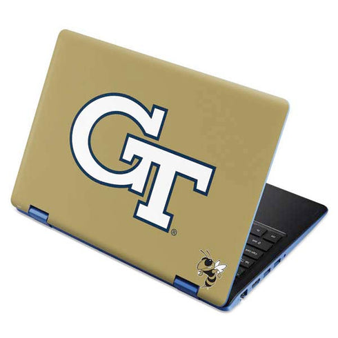 Georgia Institute of Technology GT with Mascot Aspire R11 11.6in Skin