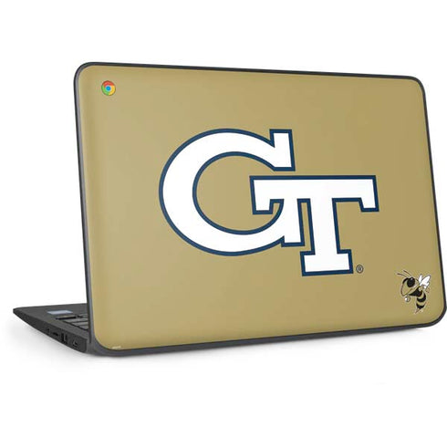 Georgia Institute of Technology GT with Mascot HP Chromebook Skin