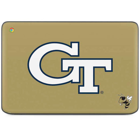 Georgia Institute of Technology GT with Mascot HP Chromebook Skin