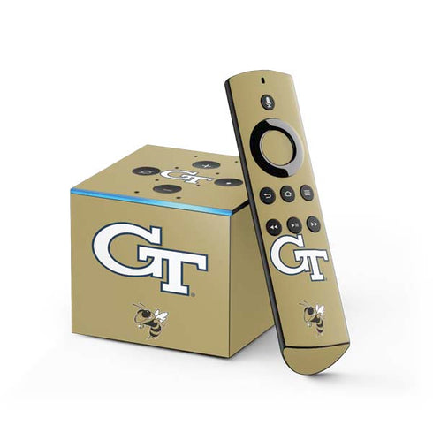 Georgia Institute of Technology GT with Mascot Fire TV Cube Skin