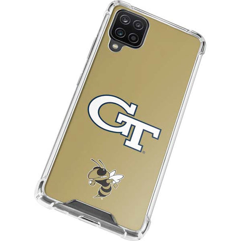 Georgia Institute of Technology GT with Mascot Galaxy A12 Clear Case