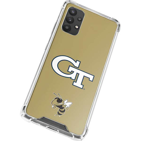 Georgia Institute of Technology GT with Mascot Galaxy A32 5G Clear Case