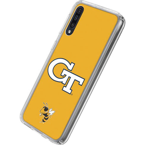 Georgia Institute of Technology GT with Mascot Galaxy A50 Clear Case