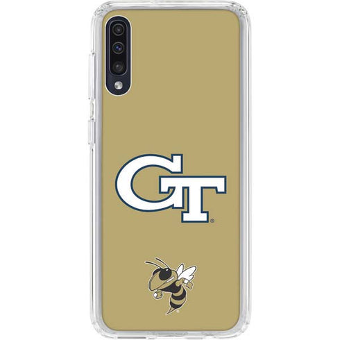 Georgia Institute of Technology GT with Mascot Galaxy A50 Clear Case