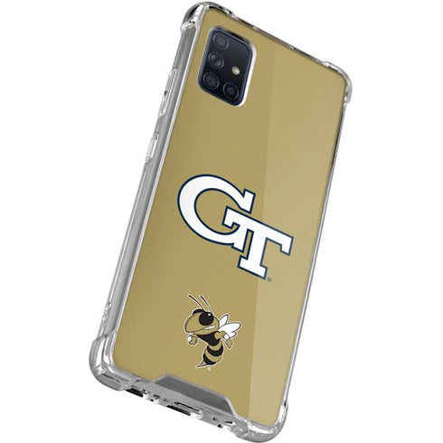 Georgia Institute of Technology GT with Mascot Galaxy A51 5G Clear Case