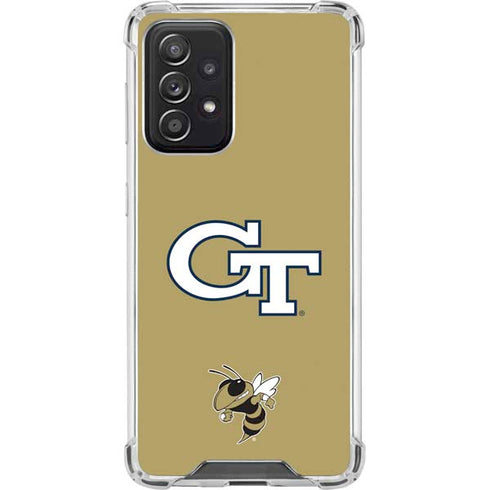 Georgia Institute of Technology GT with Mascot Galaxy A52 5G Clear Case
