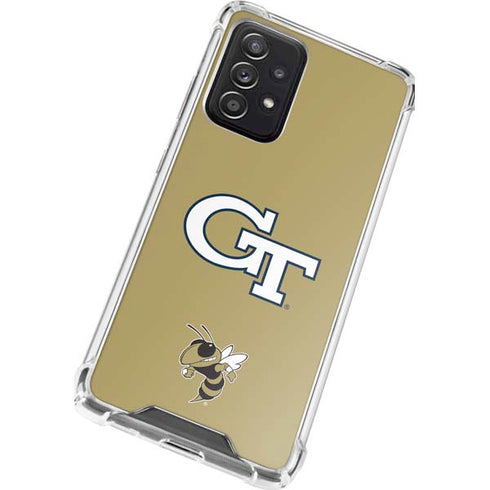 Georgia Institute of Technology GT with Mascot Galaxy A52 5G Clear Case