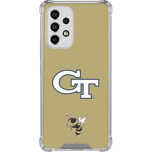 Georgia Institute of Technology GT with Mascot Galaxy A53 5G Clear Case