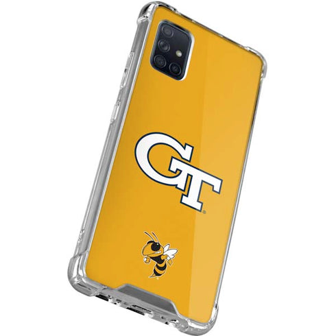 Georgia Institute of Technology GT with Mascot Galaxy A71 5G Clear Case