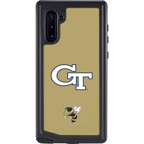 Georgia Institute of Technology GT with Mascot Galaxy Note 10 Waterproof Case