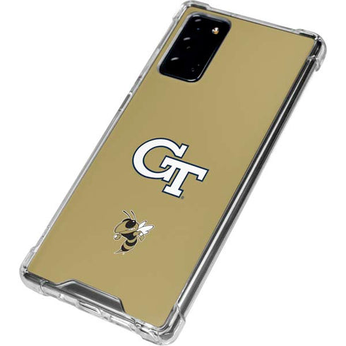 Georgia Institute of Technology GT with Mascot Galaxy Note20 5G Clear Case