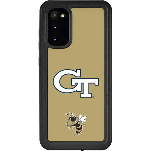 Georgia Institute of Technology GT with Mascot Galaxy S20 Waterproof Case
