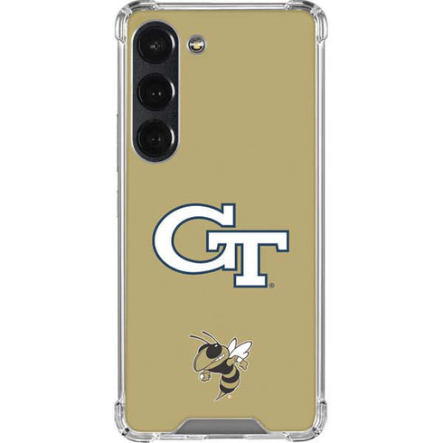 Georgia Institute of Technology GT with Mascot Galaxy S23 Clear Case