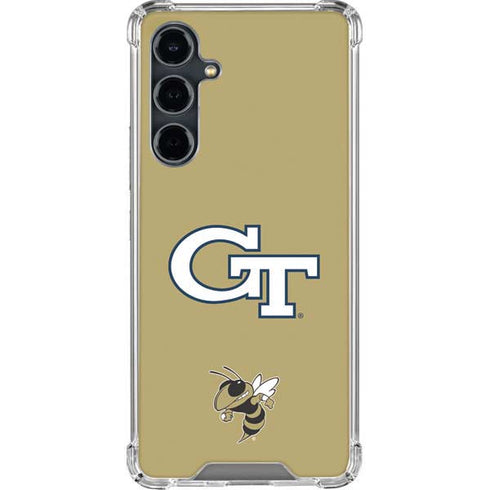 Georgia Institute of Technology GT with Mascot Galaxy S23 FE Clear Case