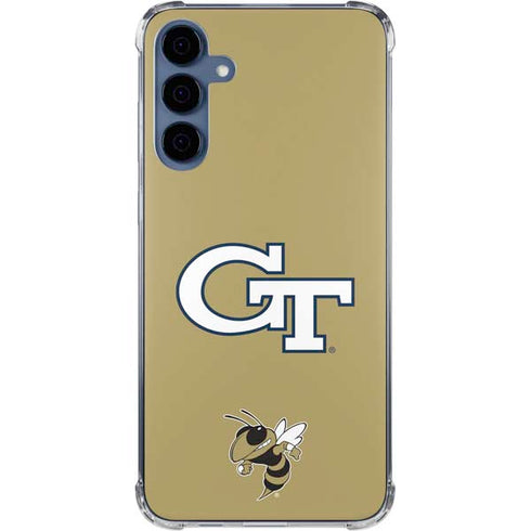 Georgia Institute of Technology GT with Mascot Galaxy S24 Clear Case
