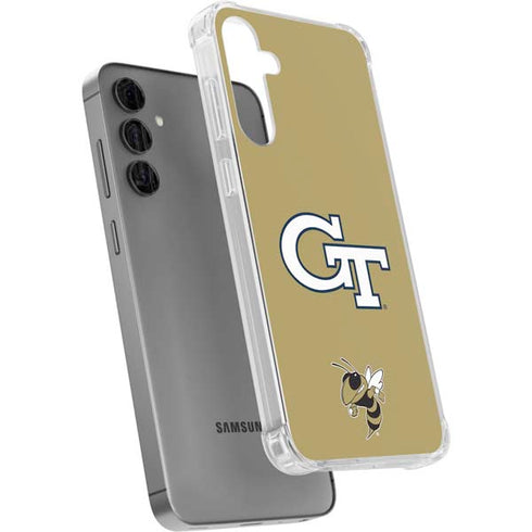 Georgia Institute of Technology GT with Mascot Galaxy S24 Plus Clear Case