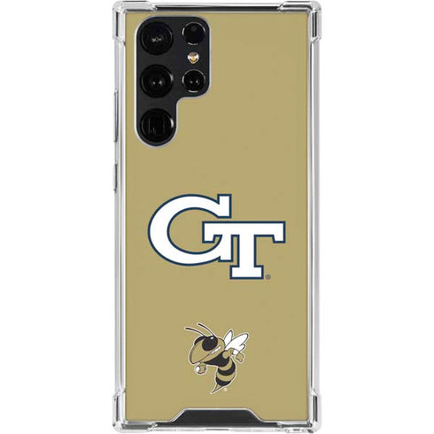 Georgia Institute of Technology GT with Mascot Galaxy S24 Ultra Clear Case