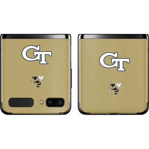 Georgia Institute of Technology GT with Mascot Galaxy Z Flip Skin