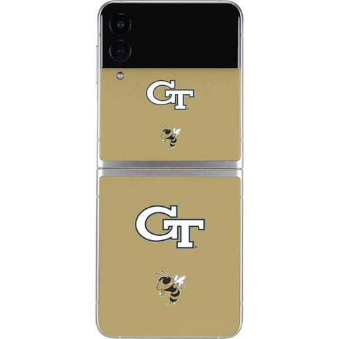Georgia Institute of Technology GT with Mascot Galaxy Z Flip4 5G Skin