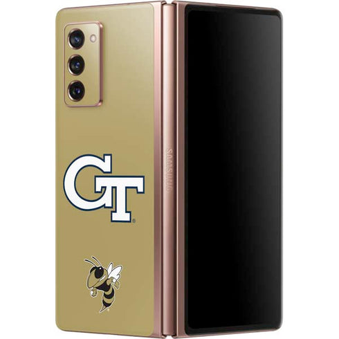 Georgia Institute of Technology GT with Mascot Galaxy Z Fold2 5G Skin
