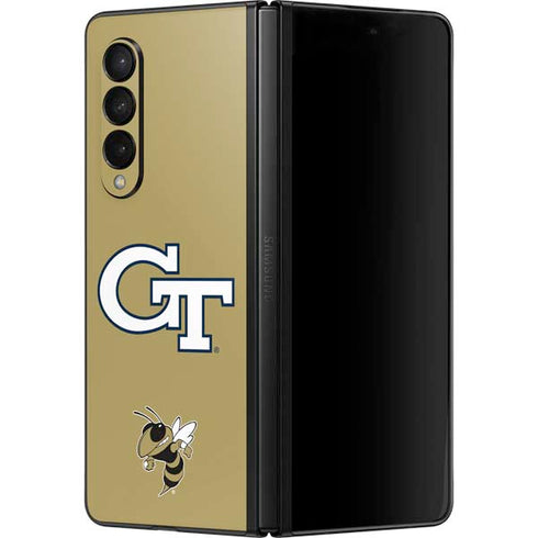Georgia Institute of Technology GT with Mascot Galaxy Z Fold3 5G Skin
